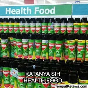 Katanya sih healthy food
